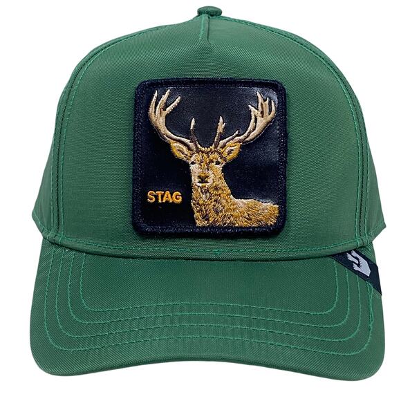 Goorin Bros The Farm Stag Snapback Hat Cap Green Camo Outdoor Hunting New - Picture 1 of 6